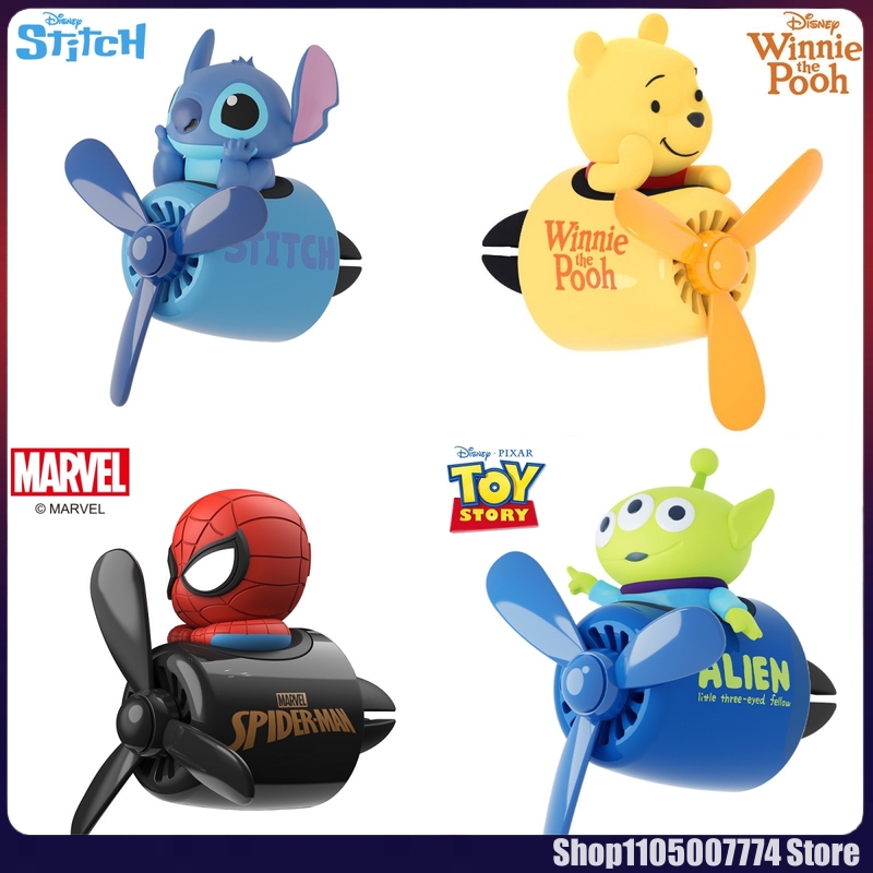 Car Accessories You Need - Stitch spiderman personagens alienígenas carro montado