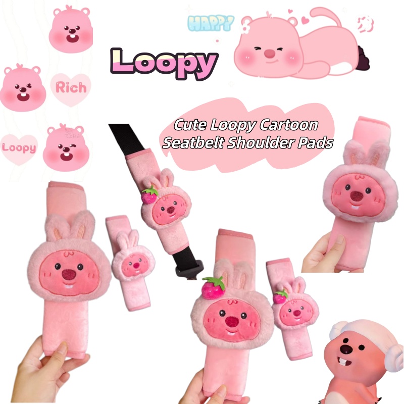 Car Accessories You Need - Pelúcia fofa de castor Loopy, boneco