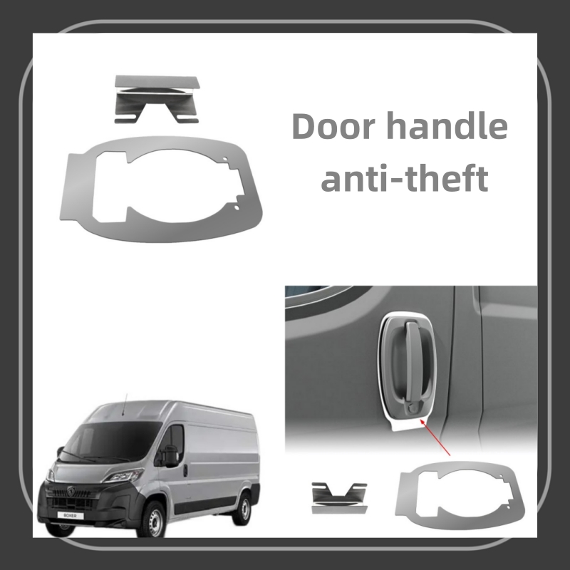 Car Door Handle Protector - Placa Protetora de Segurança para Maçaneta