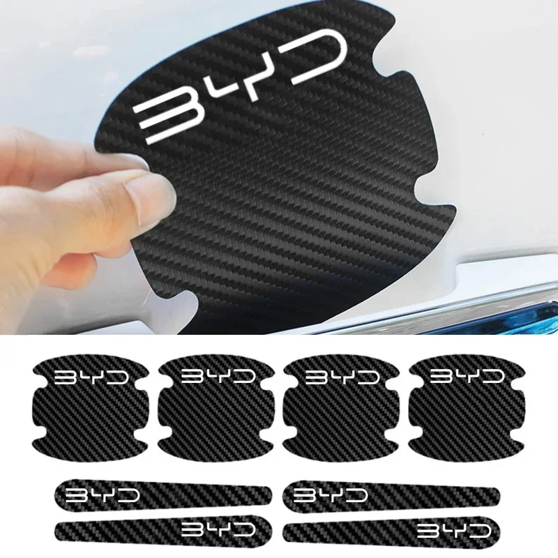Car Door Handle Protector - 8 Peças Adesivos Protetores Anti-riscos de