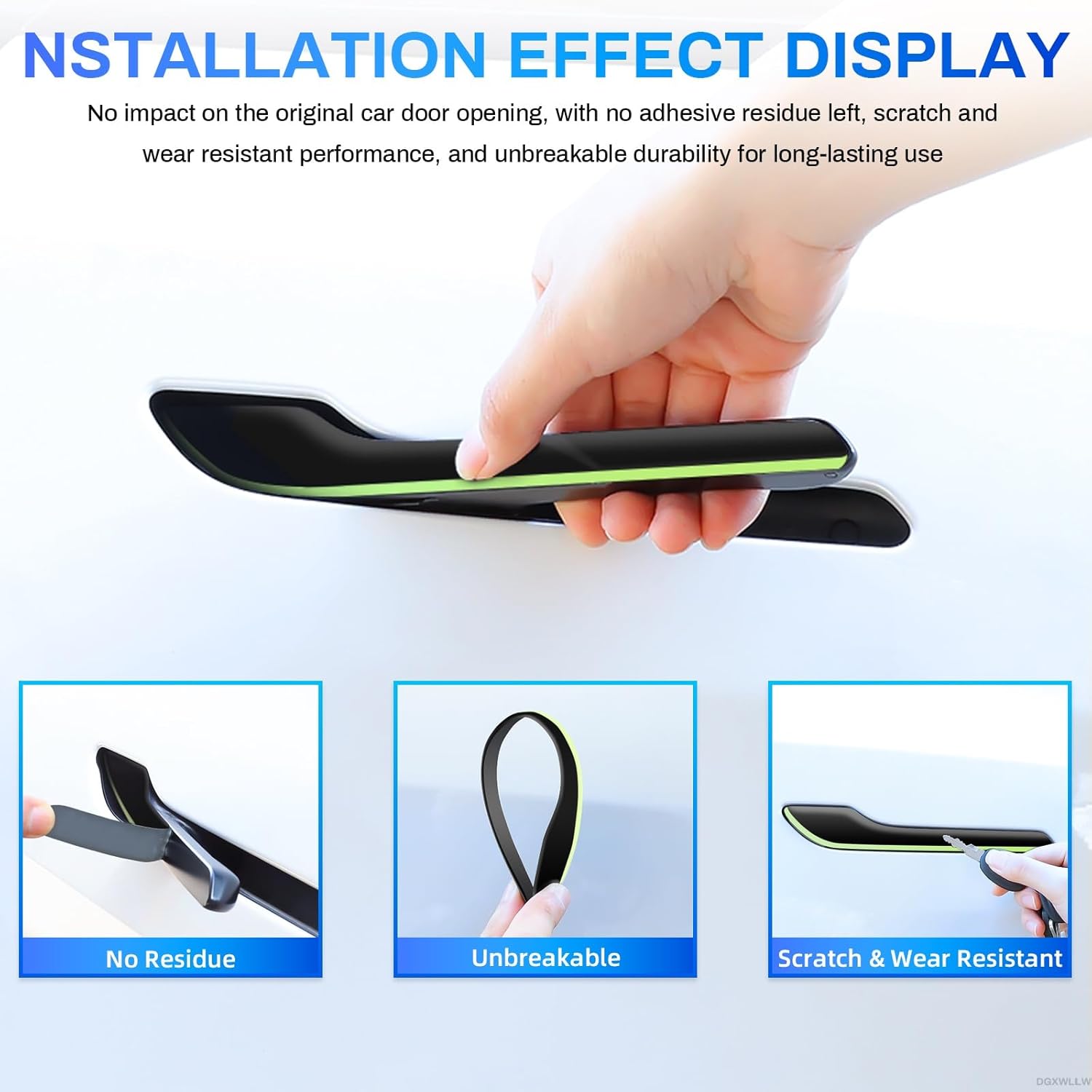 Adesivo para Carro Tesla Model - Car Door Handle Protector avaliação e preço