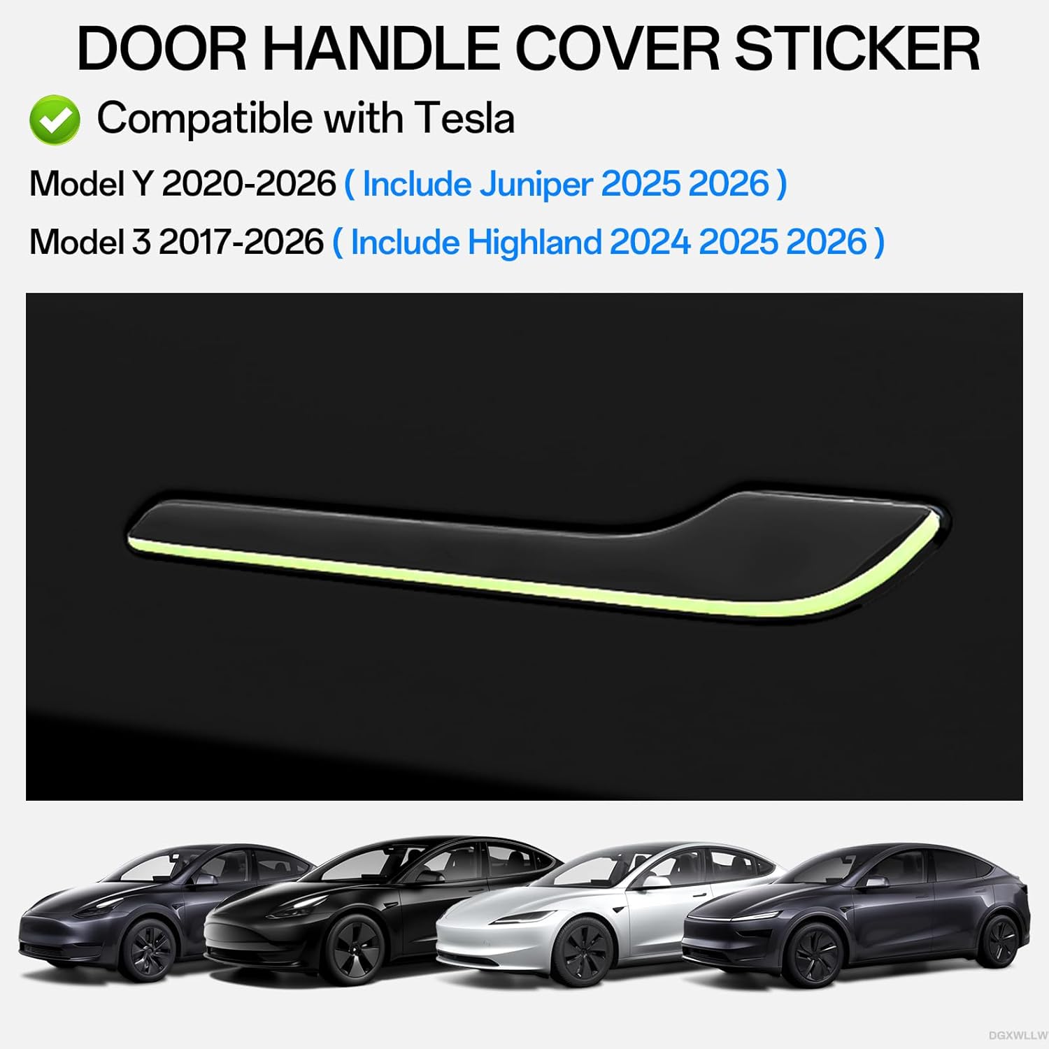 Adesivo para Carro Tesla Model - Car Door Handle Protector avaliação e preço