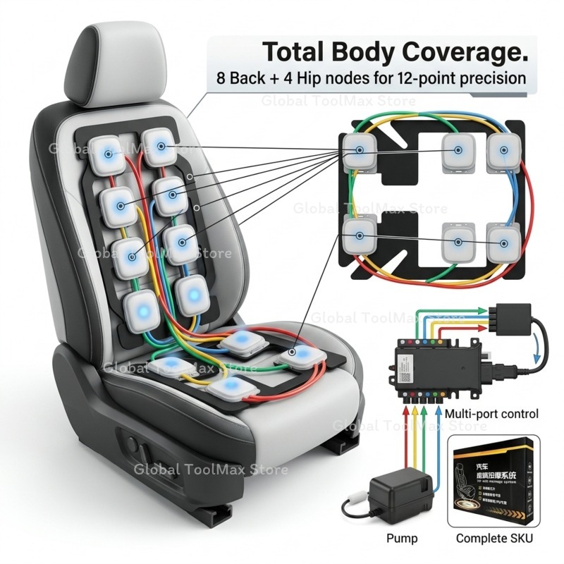 Almofada de Massagem para Asse - Car Accessories Limassol avaliação e preço