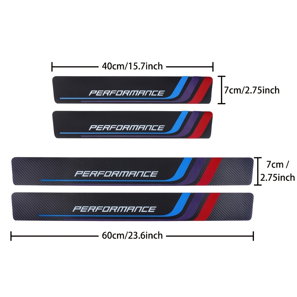Carbon Fiber Sill Plate Adesiv - Car Accessories Ebay avaliação e preço