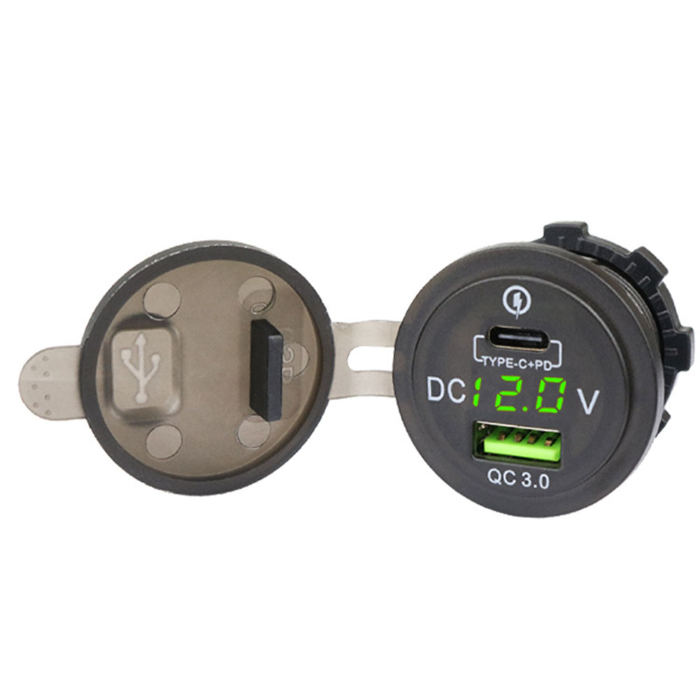 Tomada led qc 3.0 soquete volt - Car Accessories Qc avaliação e preço