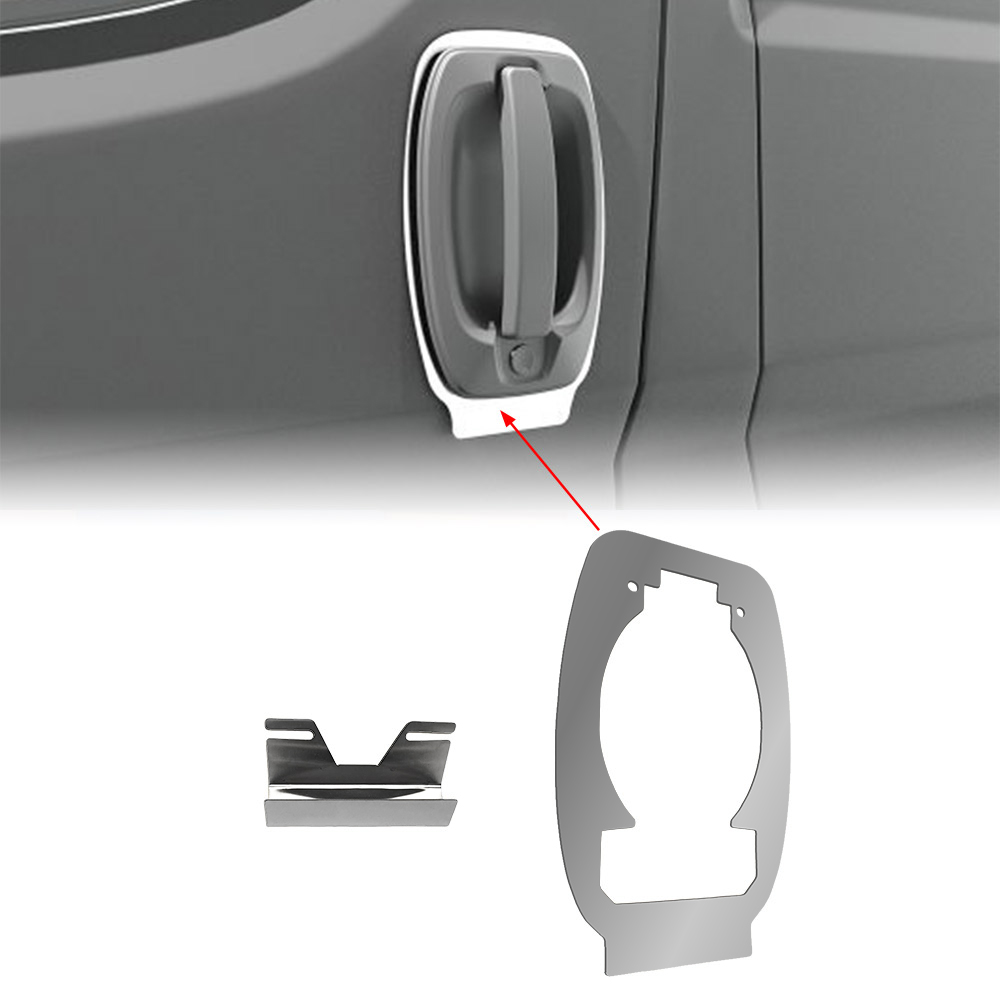 Placa Protetora de Segurança p - Car Door Handle Protector avaliação e preço