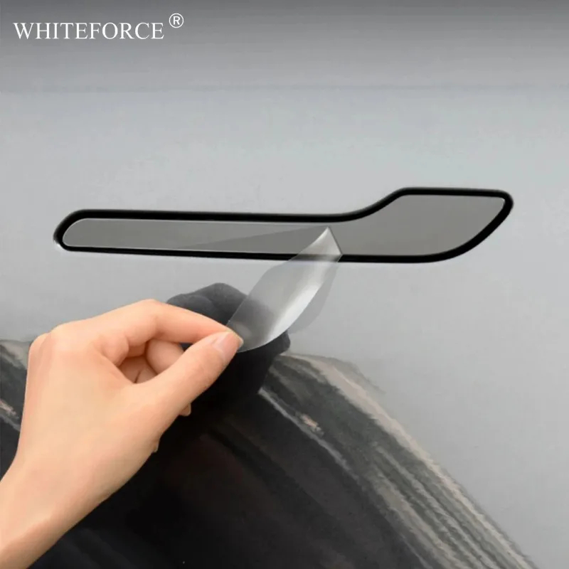 Kit de 4 Adesivos Protetores d - Car Door Handle Protector avaliação e preço