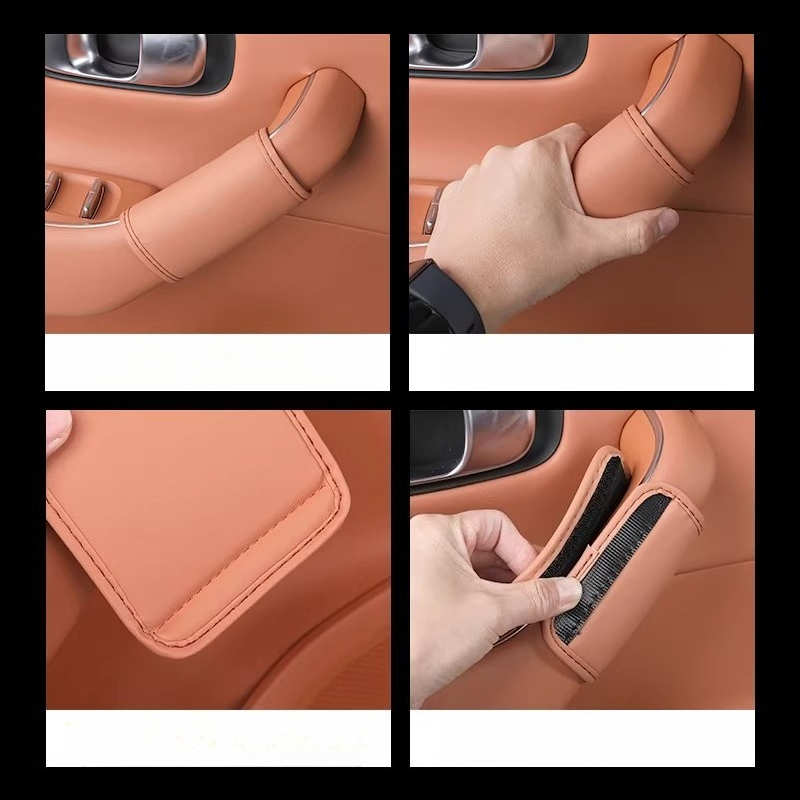 Capa Protetora de Couro para M - Car Door Handle Protector avaliação e preço