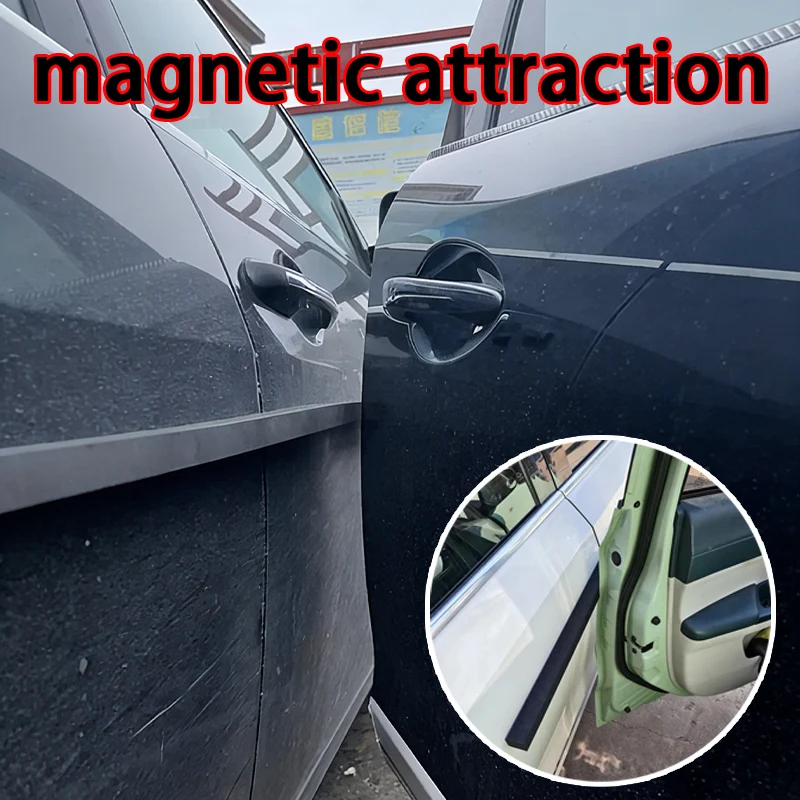 Faixa magnética de proteção co - Car Door Handle Protector avaliação e preço