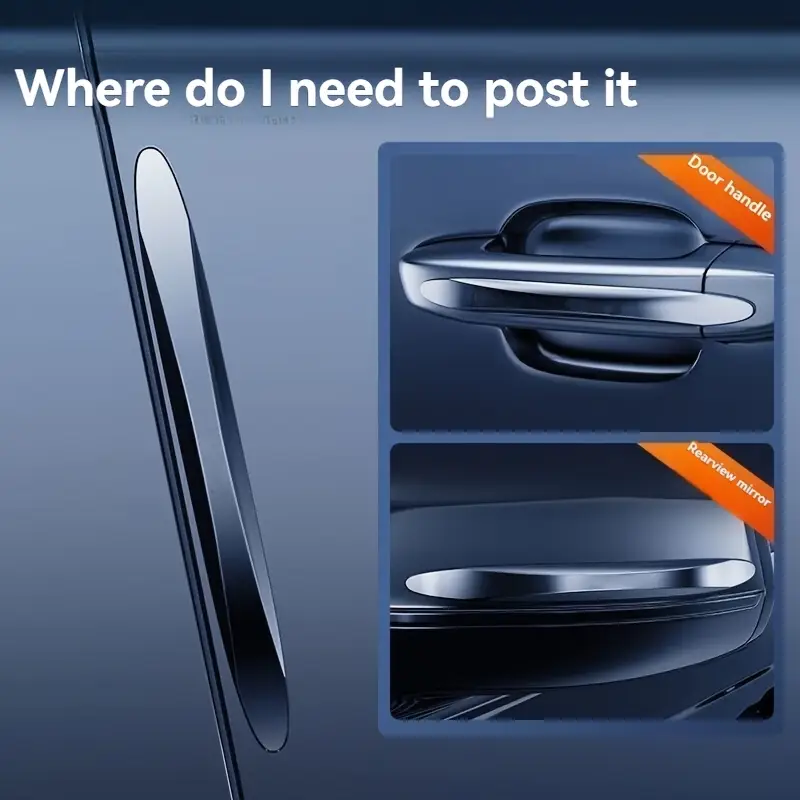 Fitas Protetoras Universais Tr - Car Door Handle Protector avaliação e preço
